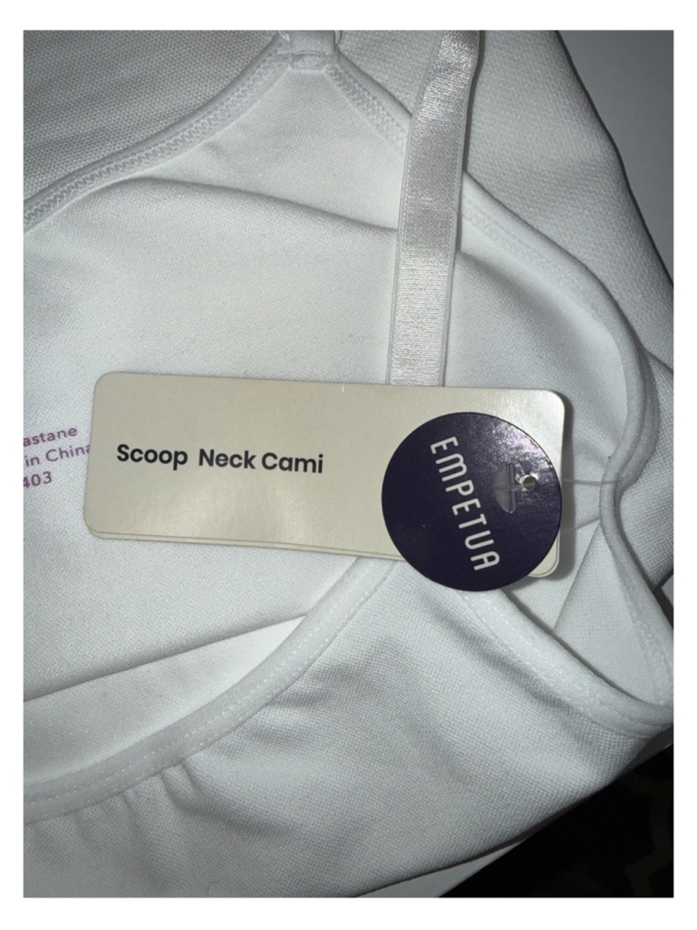 Shapermint White Seamless Slimming Cami NWT! - Picture 7 of 12